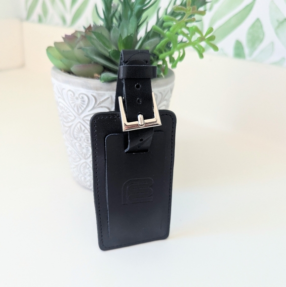New Black Ripple Effect Electronic Arts Luggage Tag - Picture 1 of 4